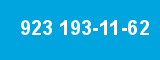 923 193-11-62